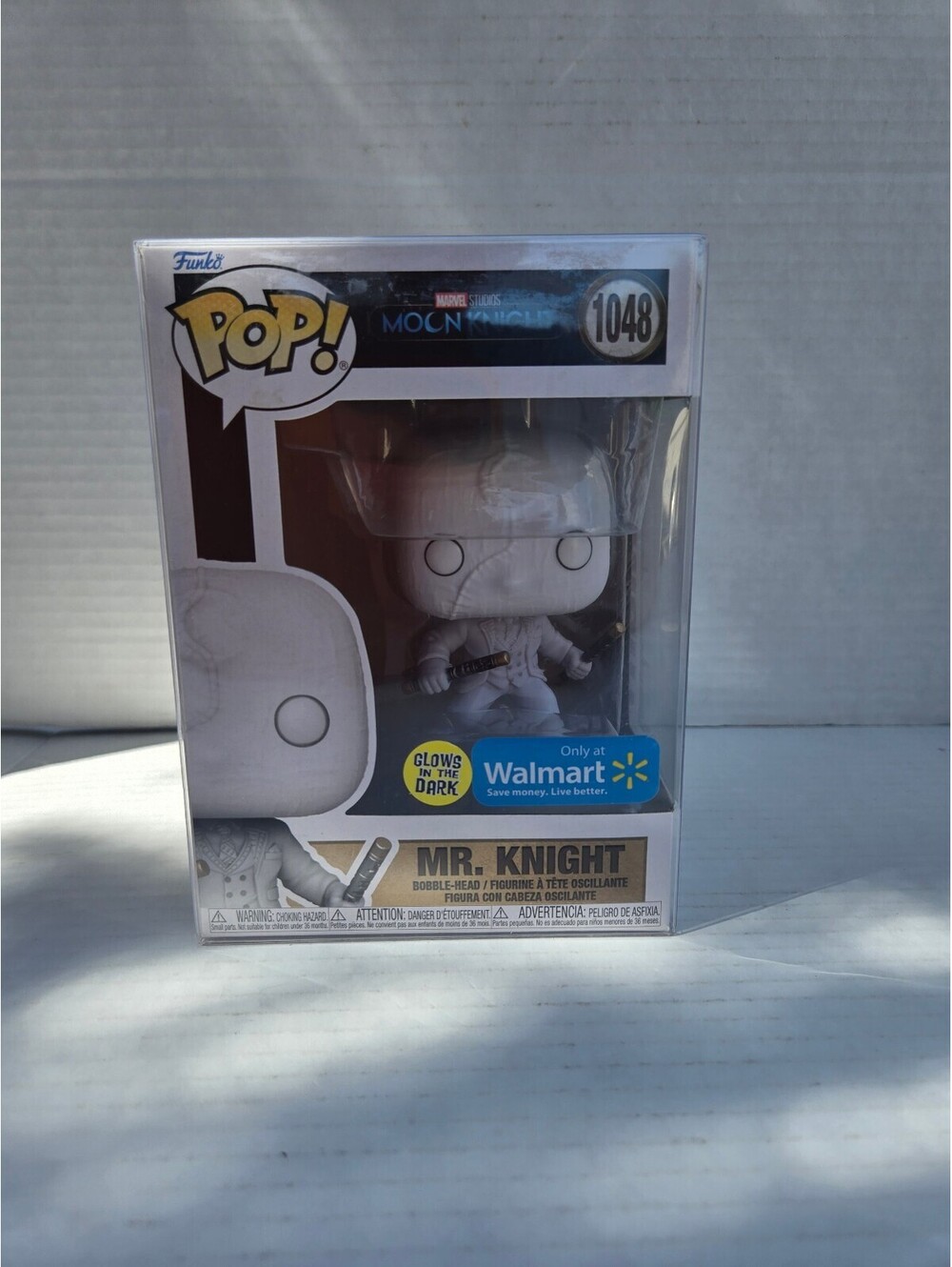 Funko  Marvel Moon Knight Mr. Knight Glow in the Dark Collectible Figure #